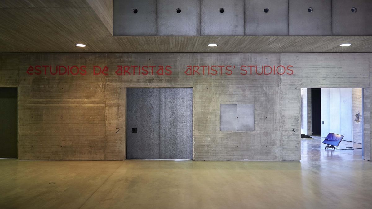 Estudios para los artistas residentes en C3A.