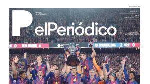La portada de EL PERIÓDICO del 11 de mayo de 2026