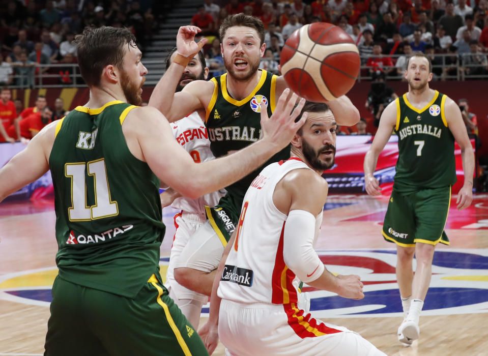 Mundial de baloncesto: España-Australia