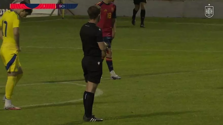 España vence a Ucrania en el primero de los dos amistosos