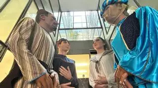 Catarroja ‘estrena’ sus gigantes y nanos restaurados gracias al maratón jotero aragonés