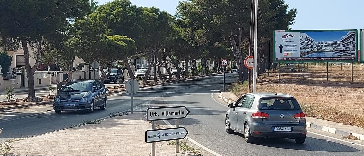 El proyecto urbanístico se sitúa a la derecha de la carretera de Villamartín