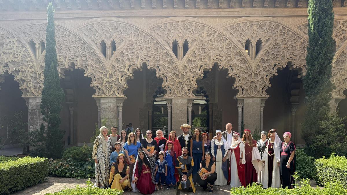 Las Cortes de Aragón acogen la presentación de la nueva edición de La Morisma que tendrá lugar en la Plaza Mayor de Aínsa el próximo sábado, 29 de agosto.