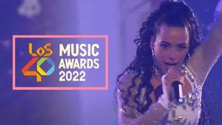 Noche de gloria para Chanel en Los40 Music Awards: Chanelazo y un premio con emotivo discurso