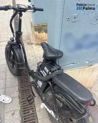 Interceptan durante un control de patinetes en Palma a un hombre que quebrantó la orden de alejamiento de su pareja