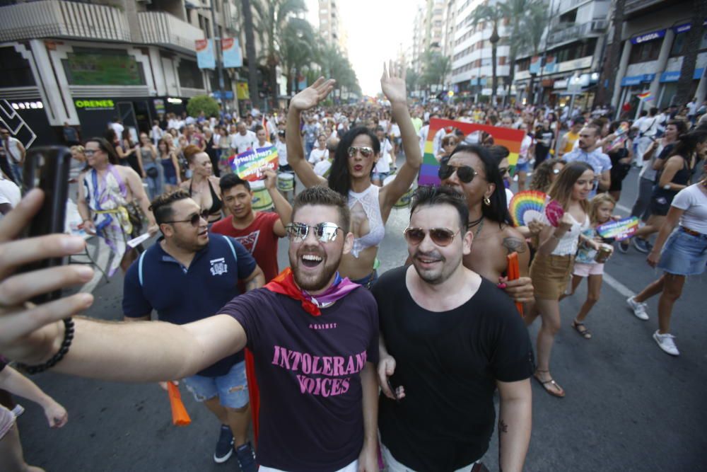 Manifestación del Orgullo en Alicante 2018