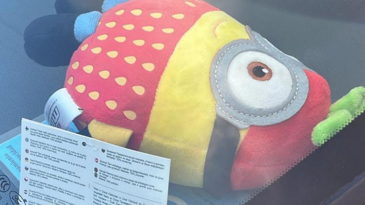 El Minion que no pudo evitar la multa