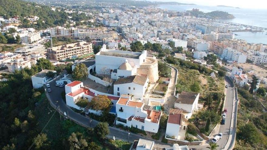 Vista aérea de Santa Eulària.