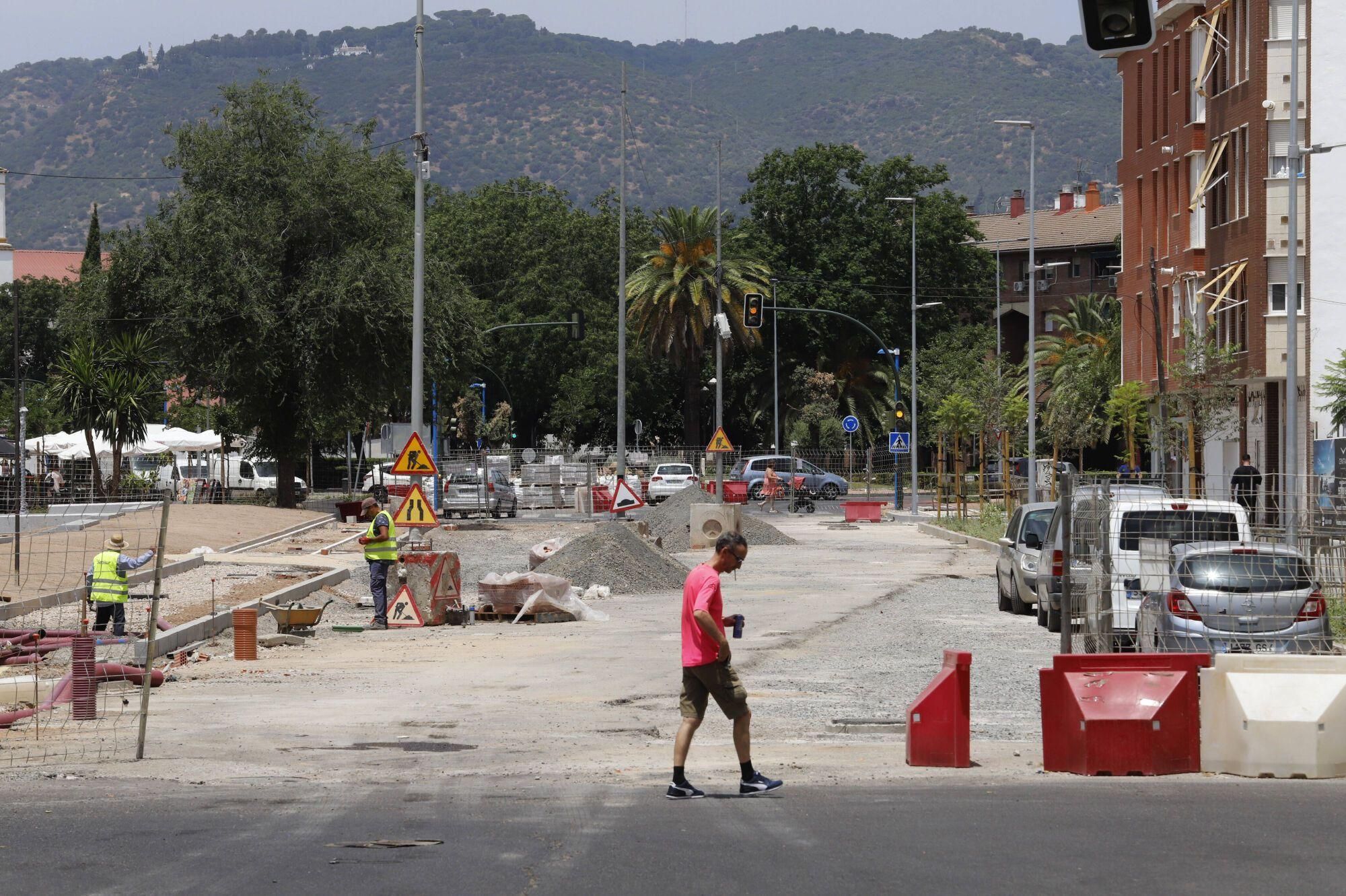 Nuevo retraso en las obras de la avenida de Trassierra