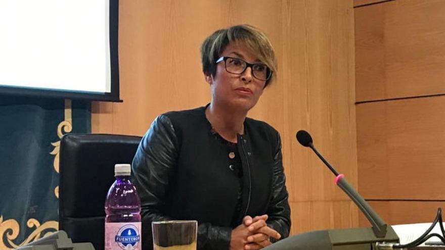 Elena Máñez, consejera de Economía, Empleo y Conocimiento del Gobierno de Canarias.