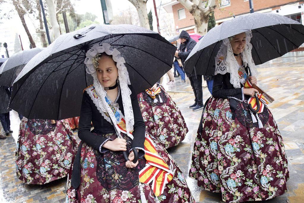 Las mejores imágenes de la 'mascletá' de Murcia