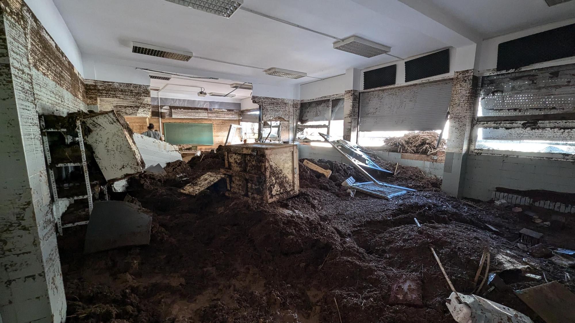 DANA VALENCIA| El IES Alameda de Utiel tendrá que cerrar un año para reconstruirse tras la DANA