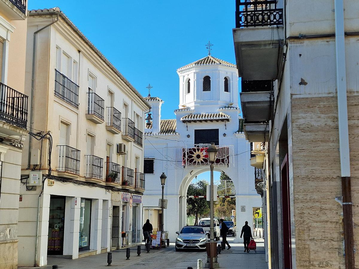 Puerta de Loja, en Santa Fe