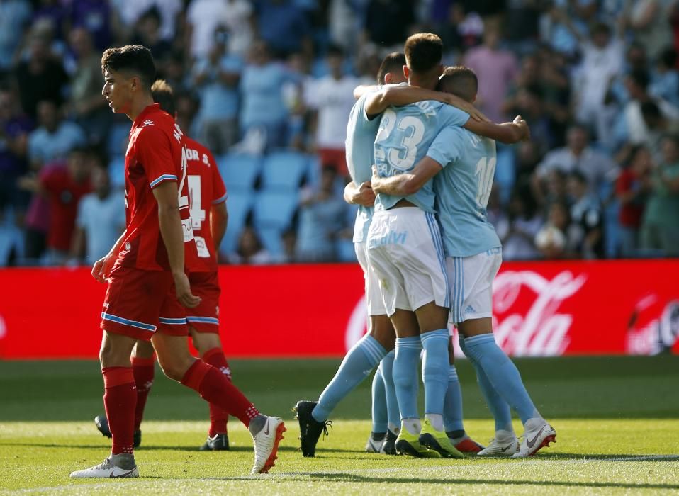 Las mejores fotografías del primer partido de Liga que midió a celestes y a pericos en Balaídos.