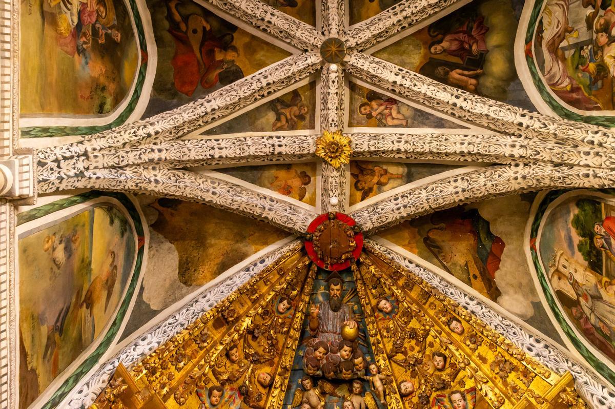 Una de las cúpulas de la ermita de la Virgen del Ara