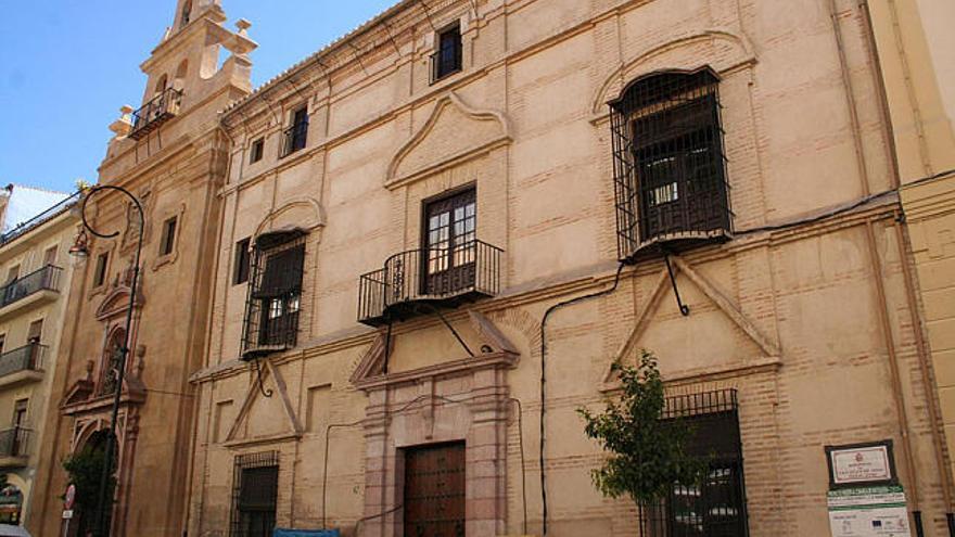Enclave. La residencia se proyectaba en las dependencias traseras de San Juan de Dios.