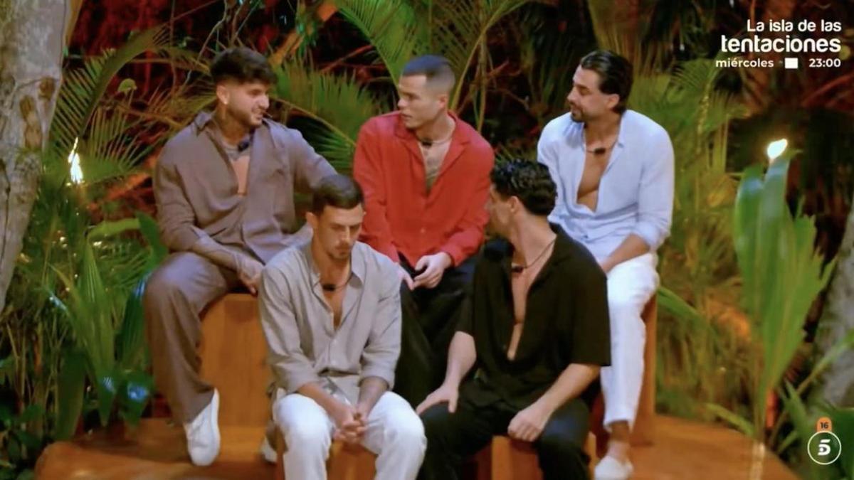 Los chicos han tenido una de las hogueras más complicadas en 'La isla de las tentaciones 10'