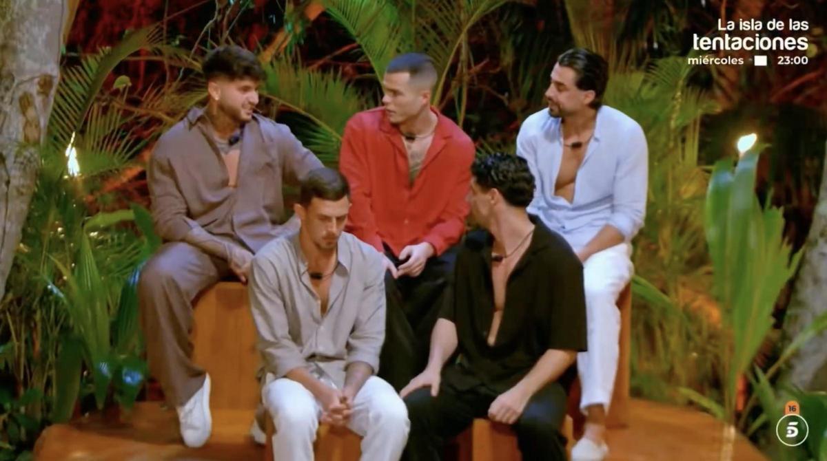 Los chicos han tenido una de las hogueras más complicadas en 'La isla de las tentaciones 10'