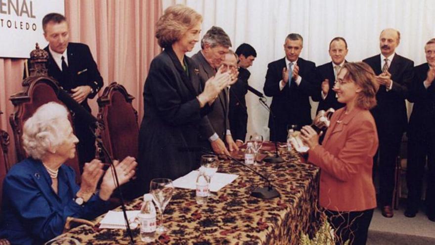 En 1998, en una visita al Hospital Santa María Nai. | I. Osorio