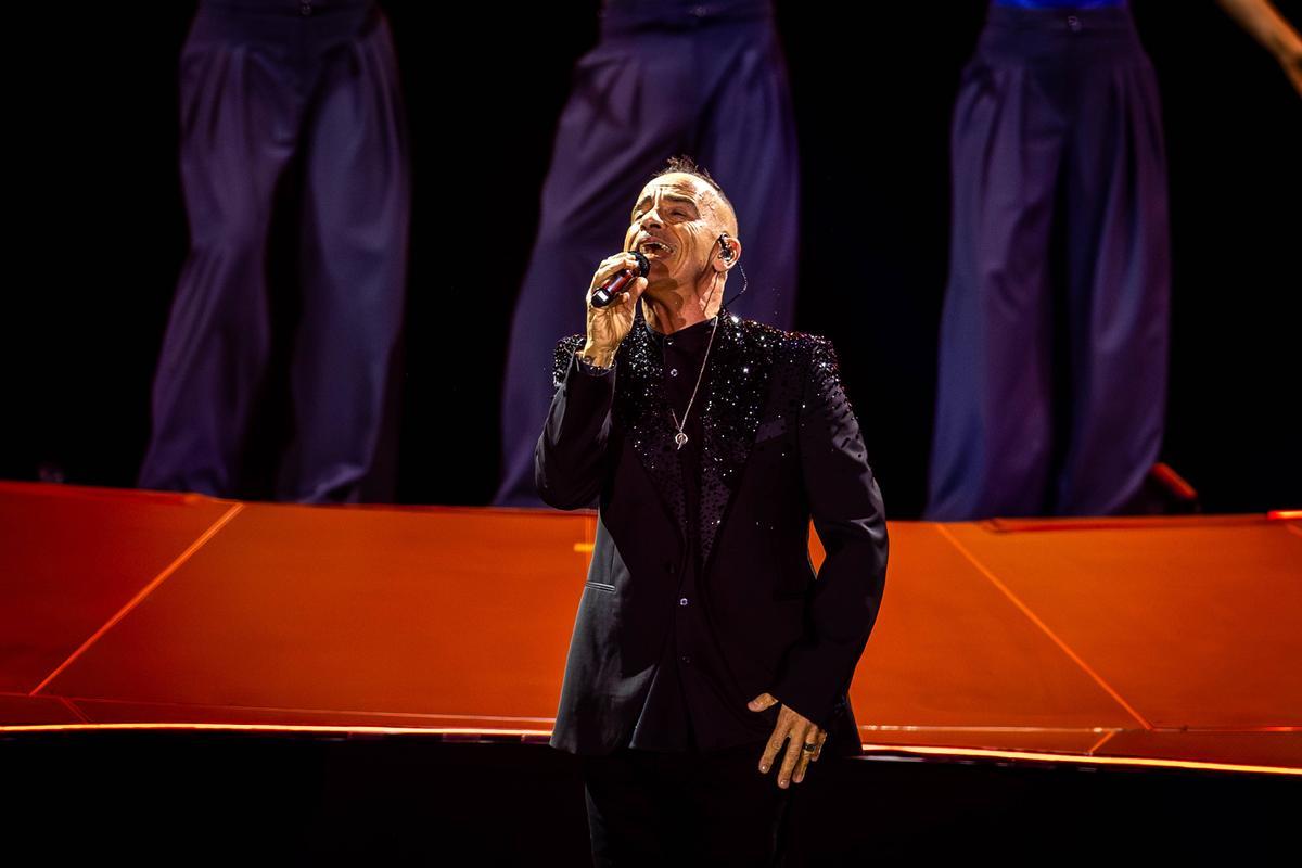 Eros Ramazzotti en el Palau Sant Jordi.