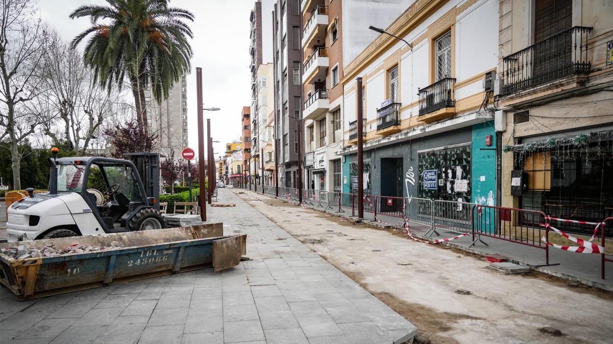 Vídeo | Comerciantes del paseo de San Francisco se quejan por la duración de las obras