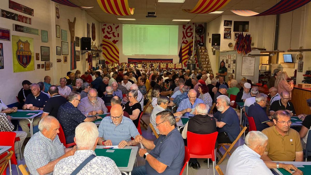 Actividad en el local social de la PB d'Agramunt