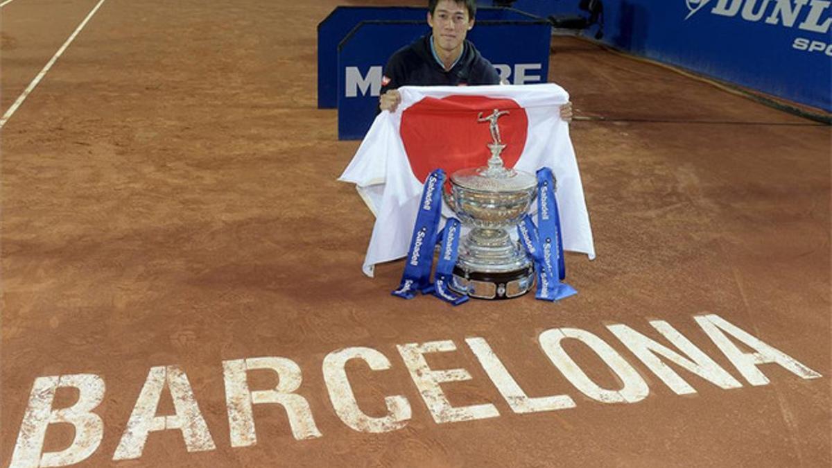 Kei Nishikori ganó el Barcelona Open Banc Sabadell