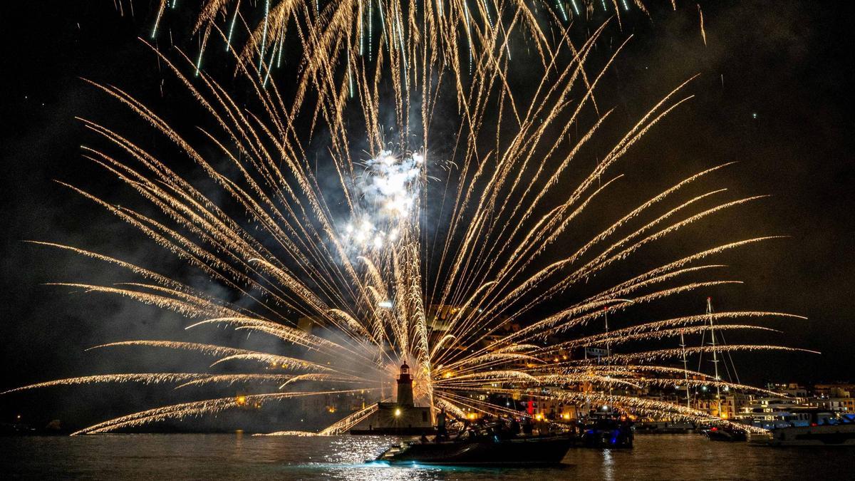 Los fuegos artificiales iluminarán la noche de Sant Ciriac