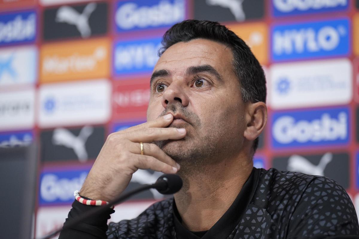 Rueda de prensa de Michel