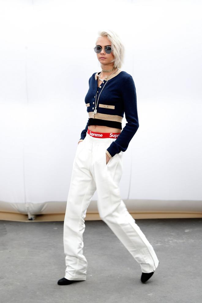 Chanel otoño-invierno 2017/2018: Cara Delevingne
