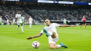 Dani Ceballos, jugador del Real Madrid, en el partido contra el Betis.