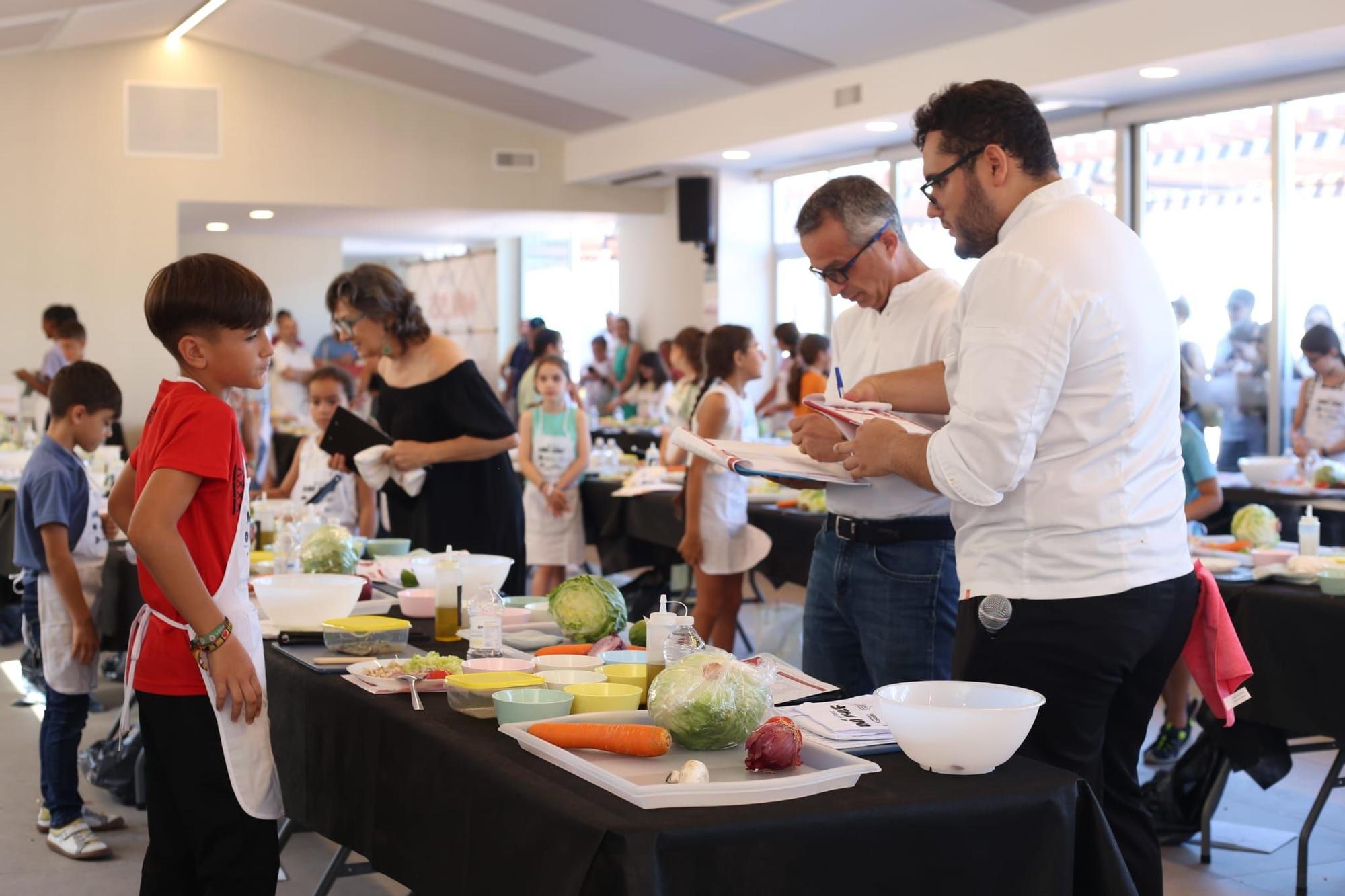 Mini chefs en el puerto de Castelló