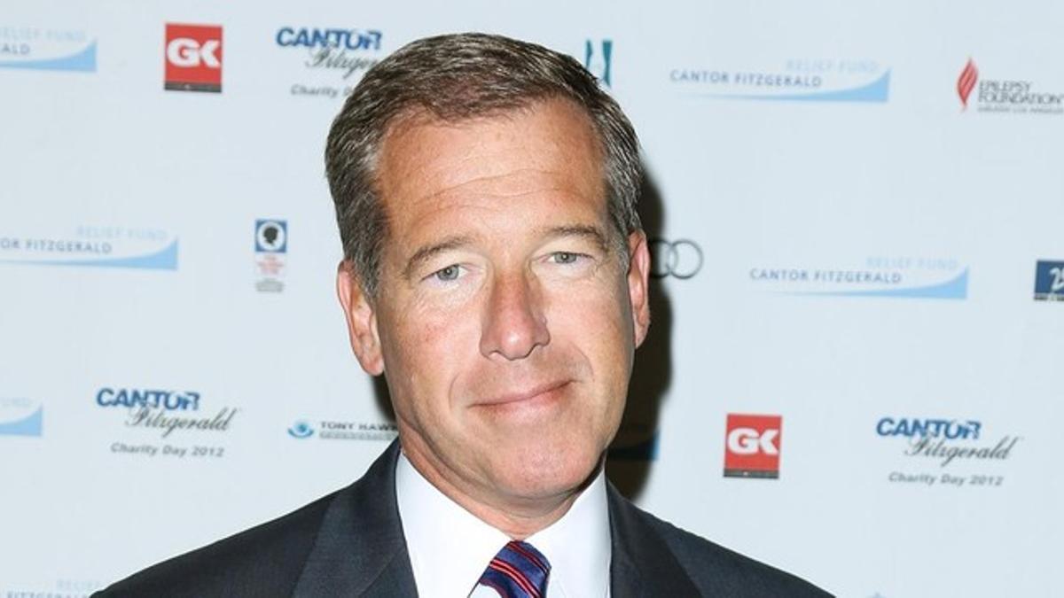 El presentador de la NBC Brian Williams