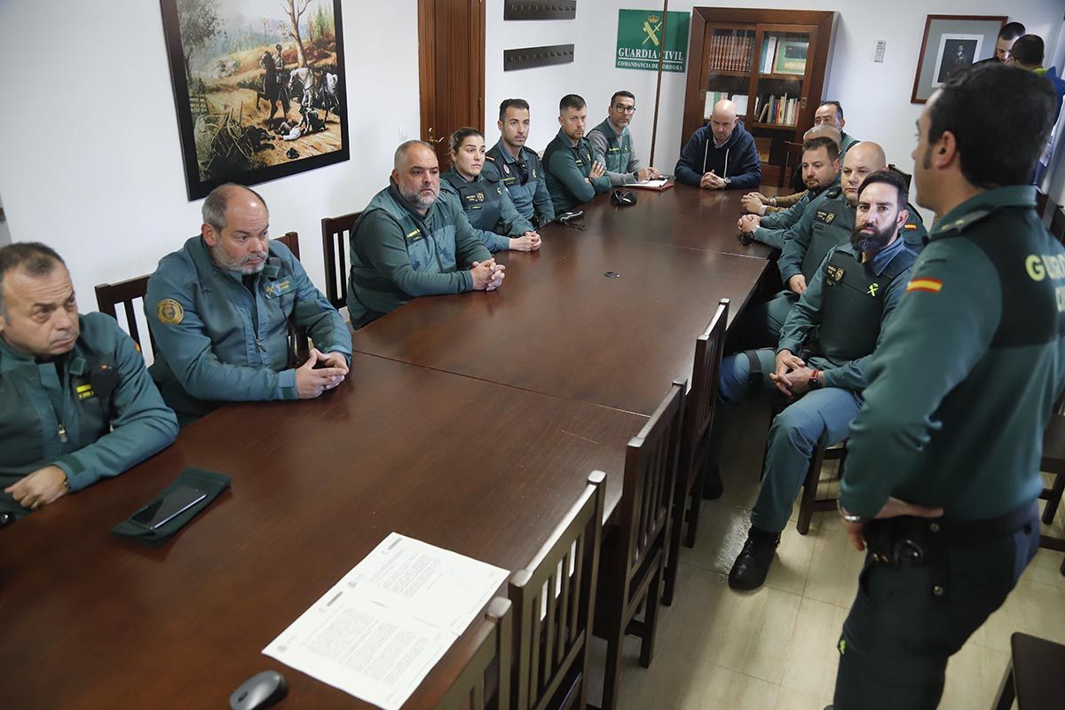 El dispositivo ROCA de la Guardia Civil en acción: reunión de coordinación
