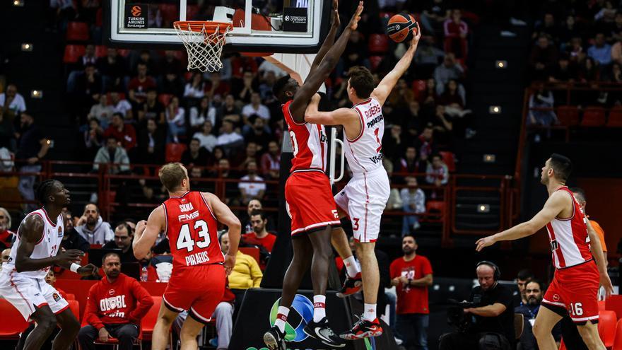 Olympiacos-Valencia Basket: Los taronja imponen el rodillo defensivo y siguen en racha en Europa