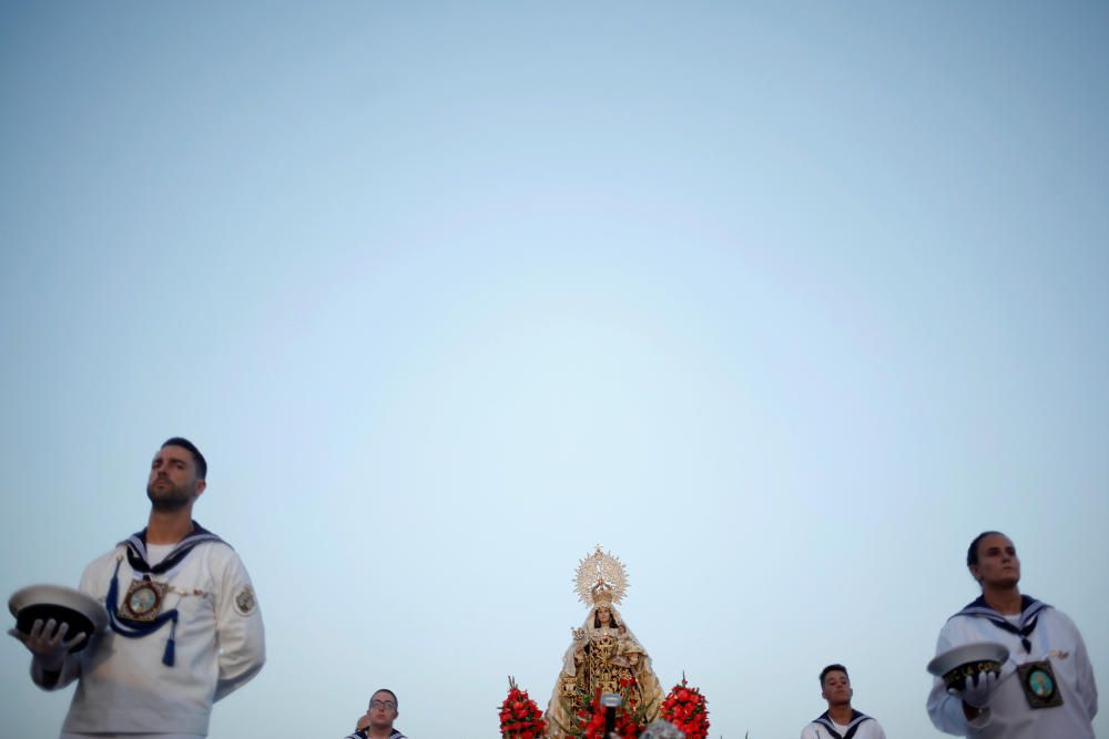 Torremolinos celebra la procesión de la Virgen del Carmen