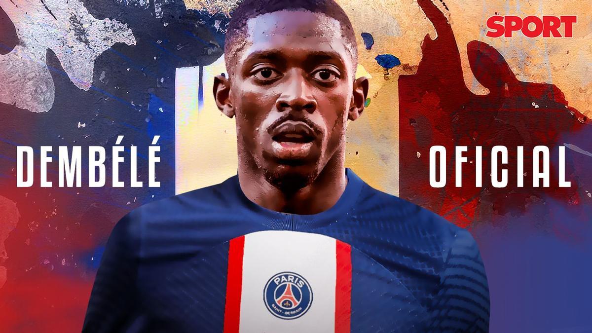 Oficial: Dembélé, nuevo jugador del PSG