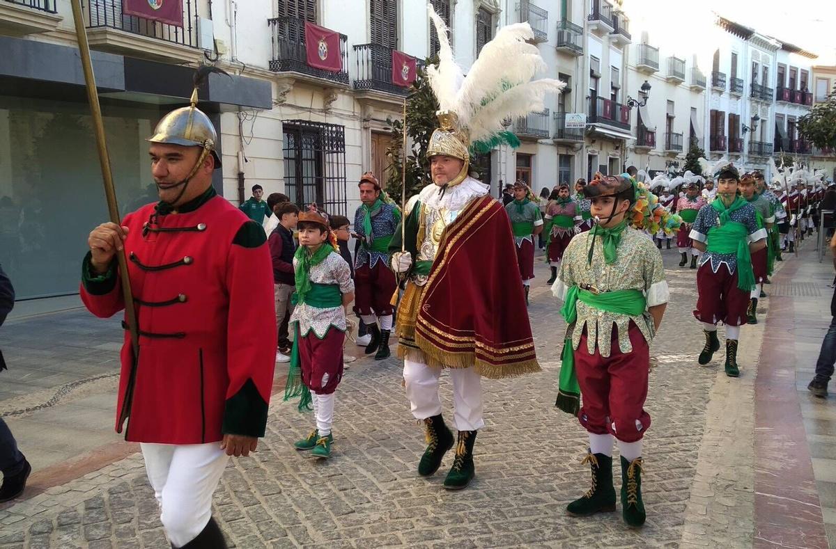 Priego. Pasacalles de la representación del Prendimiento