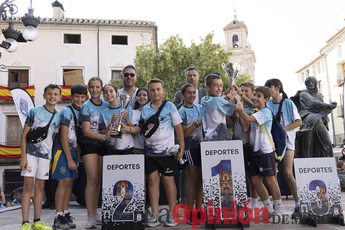 Clausura de las Escuelas Municipales Deportivas de Caravaca