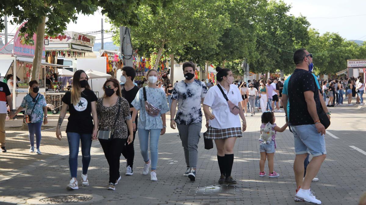 Los más jóvenes toman el 'Arenal Park'