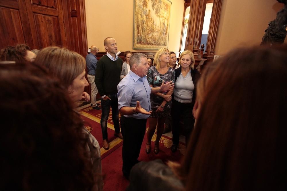 Despedida al conserje del Ayuntamiento de La Orota