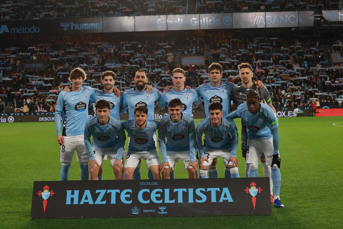 El Celta - Osasuna de la jornada 23 de LaLiga, en imágenes