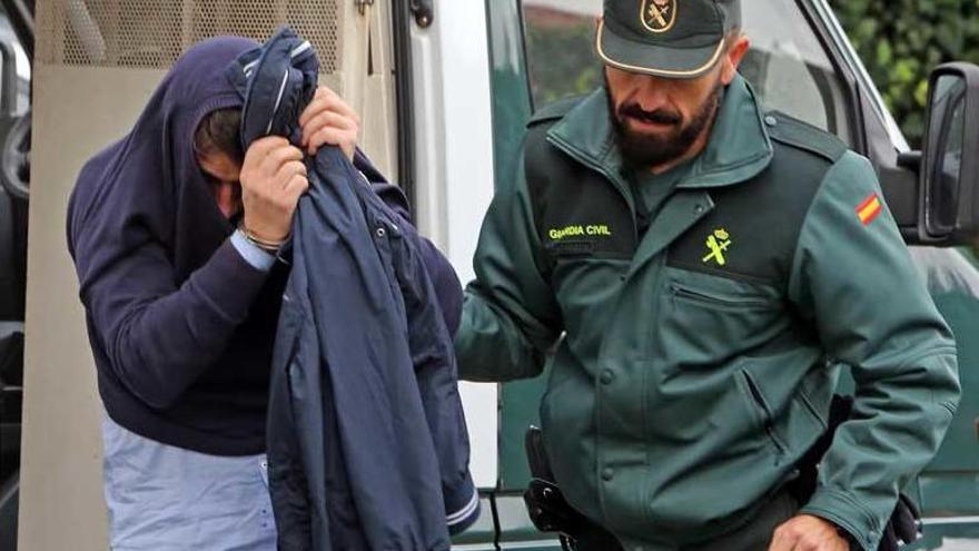 El acusado del crimen machista de López de Neira comparece en los juzgados