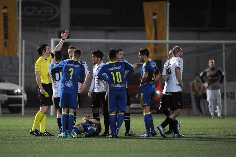 El partido entre el Caudal y el Celta B, en imágenes