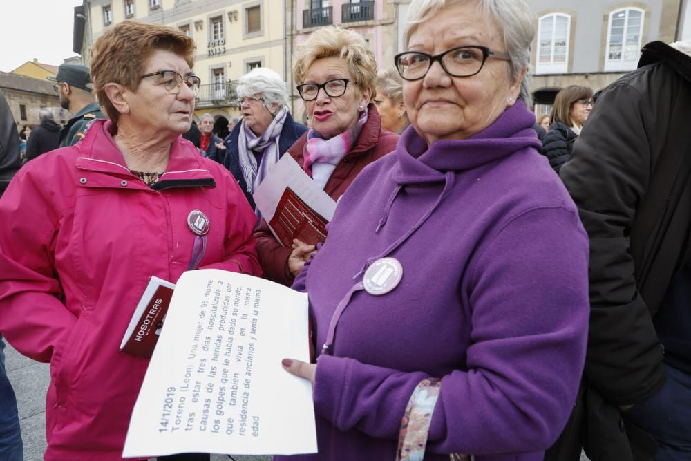 25N: Día contra la violencia de género en Avilés