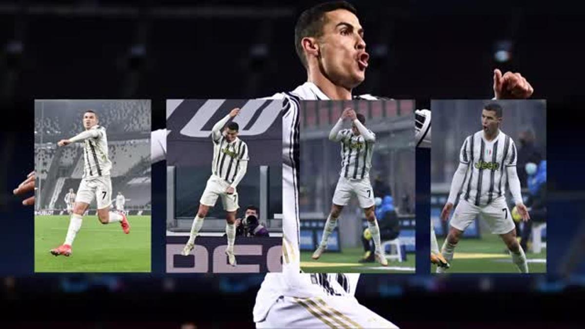 Cristiano alcanza los 100 goles con la Juventus