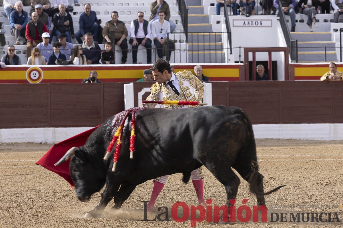 El torero de Cehegín, Antonio Puerta, en la corrida clasificatoria de la Copa Chenel de Madrid