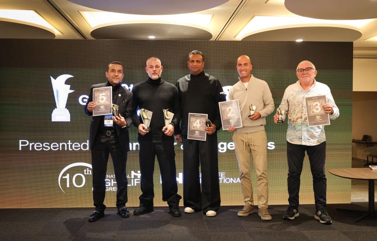 Premios a los mejores clubes del mundo.