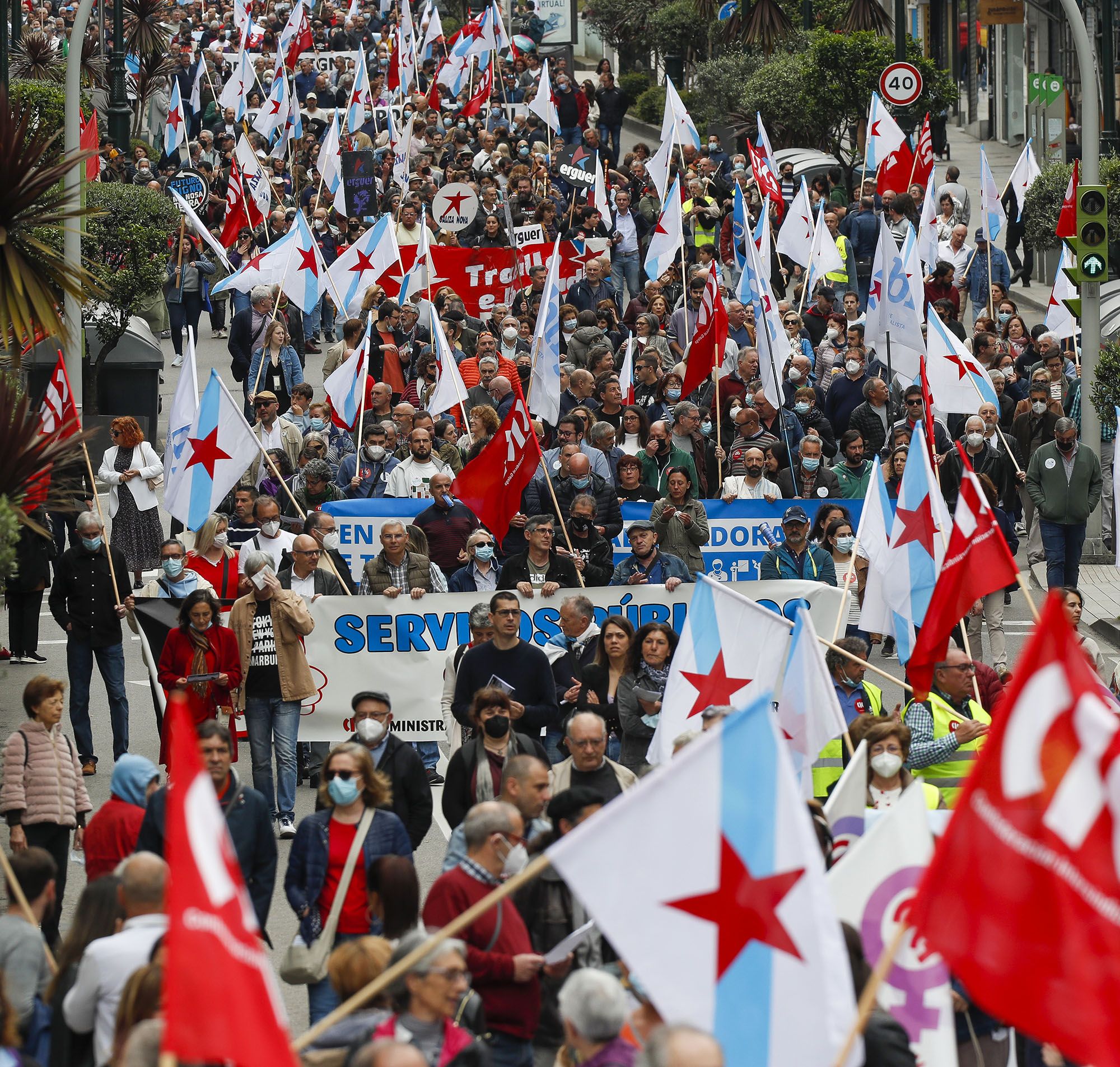 Día del Trabajo: El movimiento obrero vuelve a las calles de Vigo