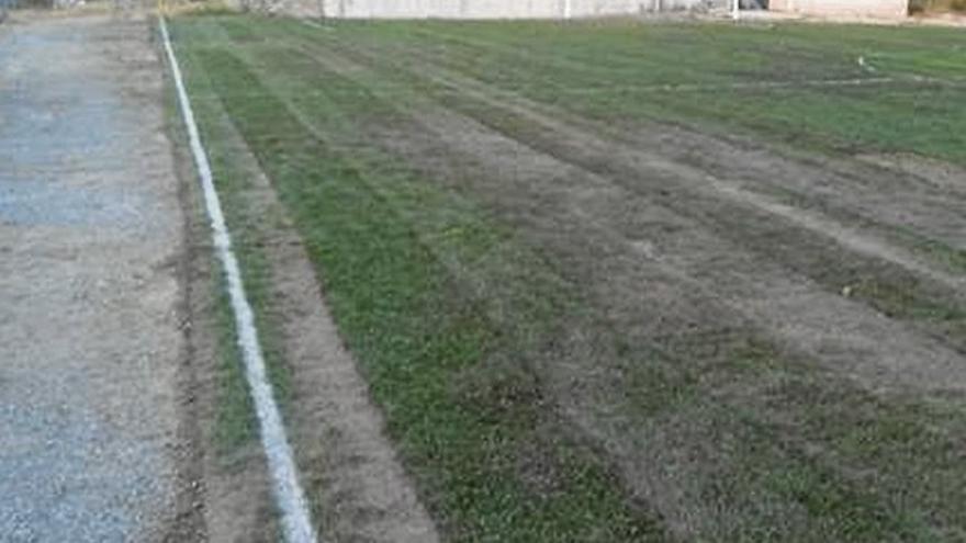 Podemos advierte de deficiencias en el campo de fútbol municipal